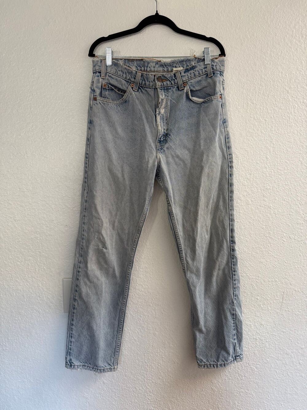 Vintage Levi’s Orange Tab Faded Straight Leg Jeans 33x30